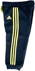 Adidas Housut I ESS KN PANT Black Yellow F49789 hinta ja tiedot | Poikien housut | hobbyhall.fi