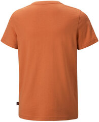 Puma T-paita Ess+ 2 Col Logo Tee Orange 586985 95 hinta ja tiedot | Poikien paidat | hobbyhall.fi