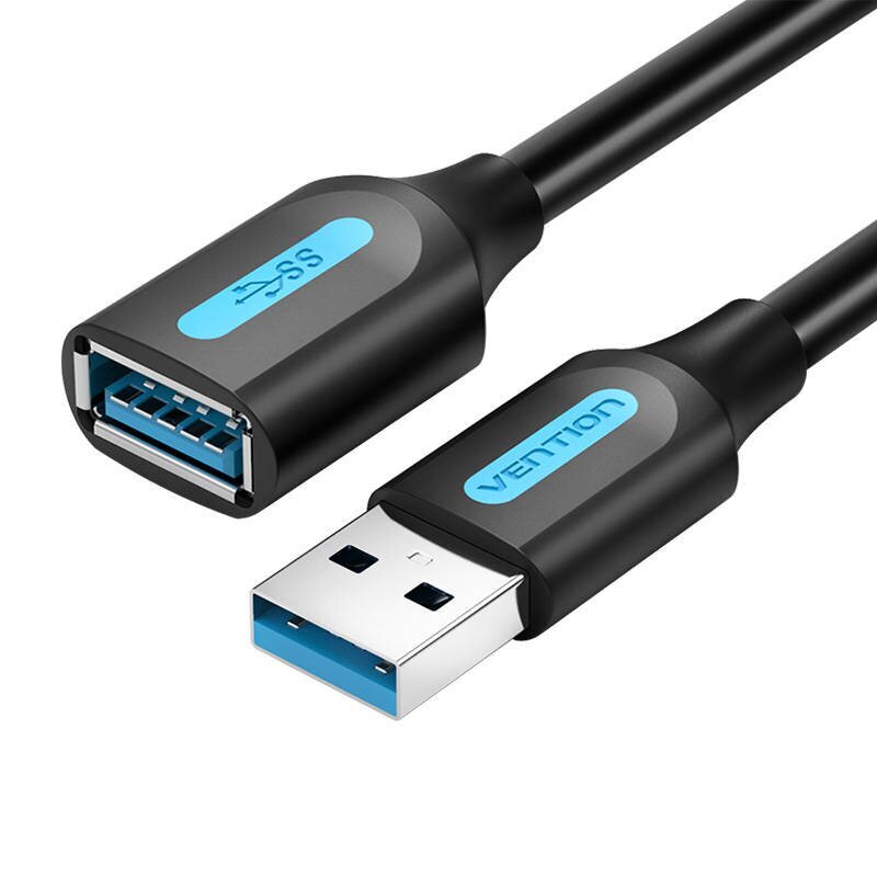 Jatkokaapeli USB 3.0 A M-F USB A Vention CBHBD 0.5m hinta ja tiedot | Adapterit | hobbyhall.fi