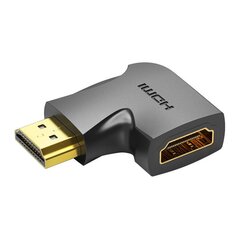 HDMI 90 asteen adapteri Vention 4K 60Hz, AIOB0 (musta) hinta ja tiedot | Adapterit | hobbyhall.fi