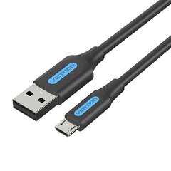 Latauskaapeli USB 2.0 - Micro USB Vention COLBF 1m (musta) hinta ja tiedot | VENTION Matkapuhelimet ja tarvikkeet | hobbyhall.fi