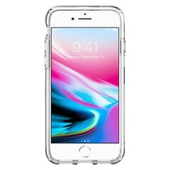 Silikonikotelo Spigen Ultra Hybrid 2, Apple iPhone 7/8 / SE 2020, läpinäkyvä hinta ja tiedot | Puhelimen kuoret ja kotelot | hobbyhall.fi