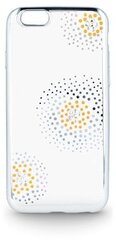 Suojakuori TelForceOne Beeyo Flower Dots, Huawei Y6 2017 / Y5 2017, hopea hinta ja tiedot | Puhelimen kuoret ja kotelot | hobbyhall.fi