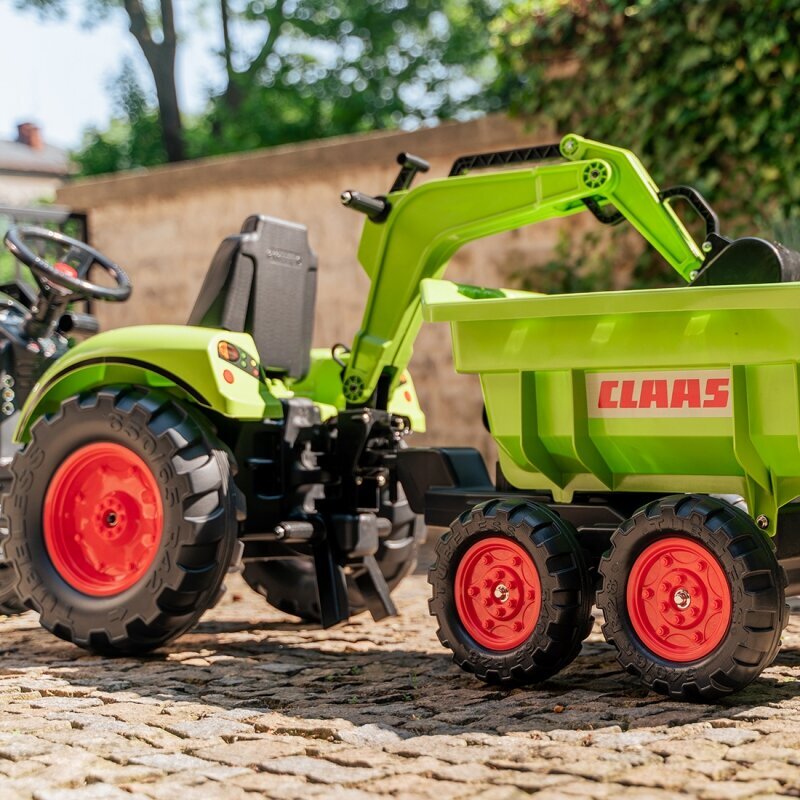 Minam-traktori ja perävaunu, CLAAS Falk hinta ja tiedot | Poikien lelut | hobbyhall.fi