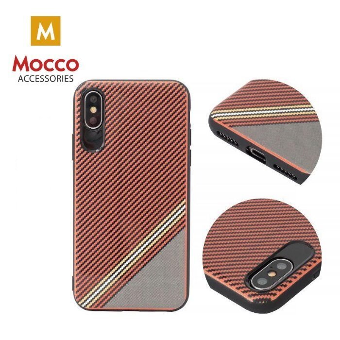 Suojakuori Mocco Trendy Grid And Stripes Silicone Back Case Samsung G950 Galaxy S8 Red (Pattern 1) hinta ja tiedot | Puhelimen kuoret ja kotelot | hobbyhall.fi