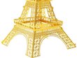 Eiffel-torni 3D metallipalapeli, kultainen hinta ja tiedot | Kehittävät lelut | hobbyhall.fi