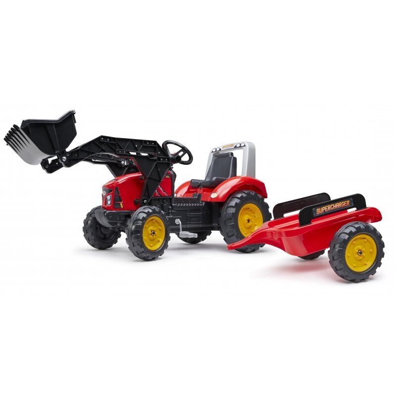 Minam Tractor Supercharger perävaunulla Falk hinta ja tiedot | Poikien lelut | hobbyhall.fi