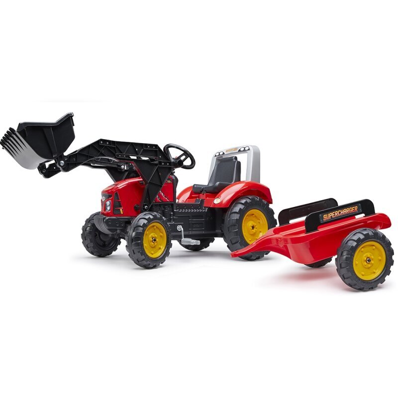 Minam Tractor Supercharger perävaunulla Falk hinta ja tiedot | Poikien lelut | hobbyhall.fi