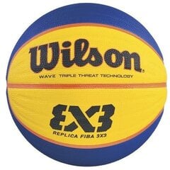 Wilson FIBA ​​​​3x3 Mini, 3 kokoinen koripallo hinta ja tiedot | Wilson Koripallo | hobbyhall.fi