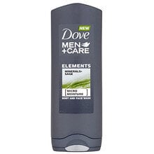 Dove Suihkugeeli vartalolle ja kasvoille Men + Care 400 ml hinta ja tiedot | Suihkusaippuat ja suihkugeelit | hobbyhall.fi