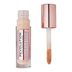 Makeup Revolution London Conceal & Define, Nestemäinen meikkivoide, 4 g hinta ja tiedot | Meikkivoiteet ja puuterit | hobbyhall.fi