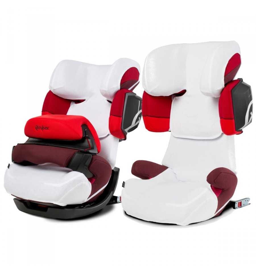 Turvaistuin Cybex Summer Seat Cover Juno 2-fix 9-18 kg, valkoinen hinta ja tiedot | Turvaistuimet | hobbyhall.fi