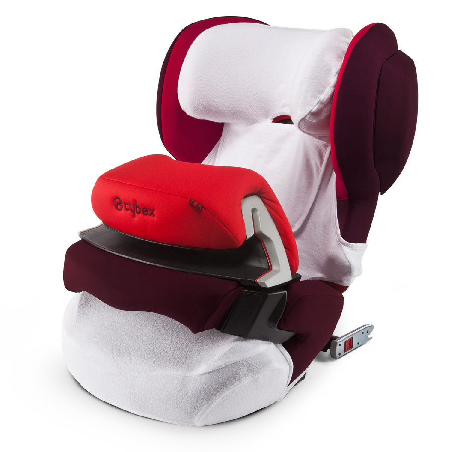 Turvaistuin Cybex Summer Seat Cover Juno 2-fix 9-18 kg, valkoinen hinta ja tiedot | Turvaistuimet | hobbyhall.fi