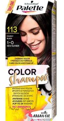 Schwarzkopf Palette Color Sävyttävä shampoo 113 Black hinta ja tiedot | Schwarzkopf Palette Hajuvedet ja kosmetiikka | hobbyhall.fi