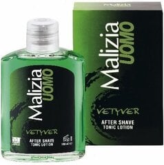 Aftershave balsami Malizia Uomo Vetyver, 100 ml hinta ja tiedot | Parranajo ja karvanpoisto | hobbyhall.fi