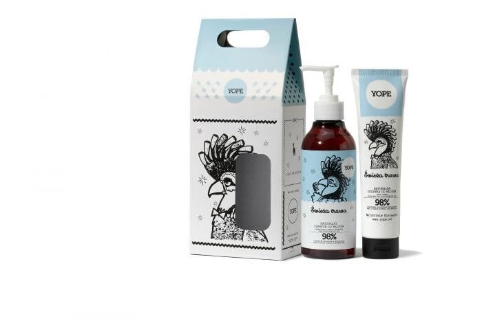 Hiustenhoitotuotesarja vaurioituneille hiuksille Yope Swieza Trawa: shampoo 300 ml + hoitoaine 170 ml hinta ja tiedot | Shampoot | hobbyhall.fi
