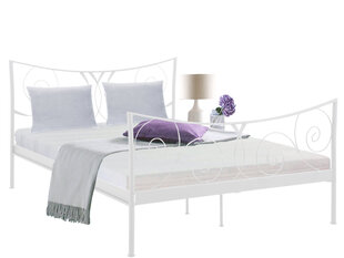 Sänky Isabelle 140x200 cm, valkoinen hinta ja tiedot | Sängyt | hobbyhall.fi