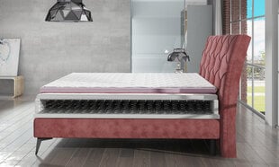 NORE Laos 160 cm x 200 cm vaaleanpunainen sänky hinta ja tiedot | Sängyt | hobbyhall.fi