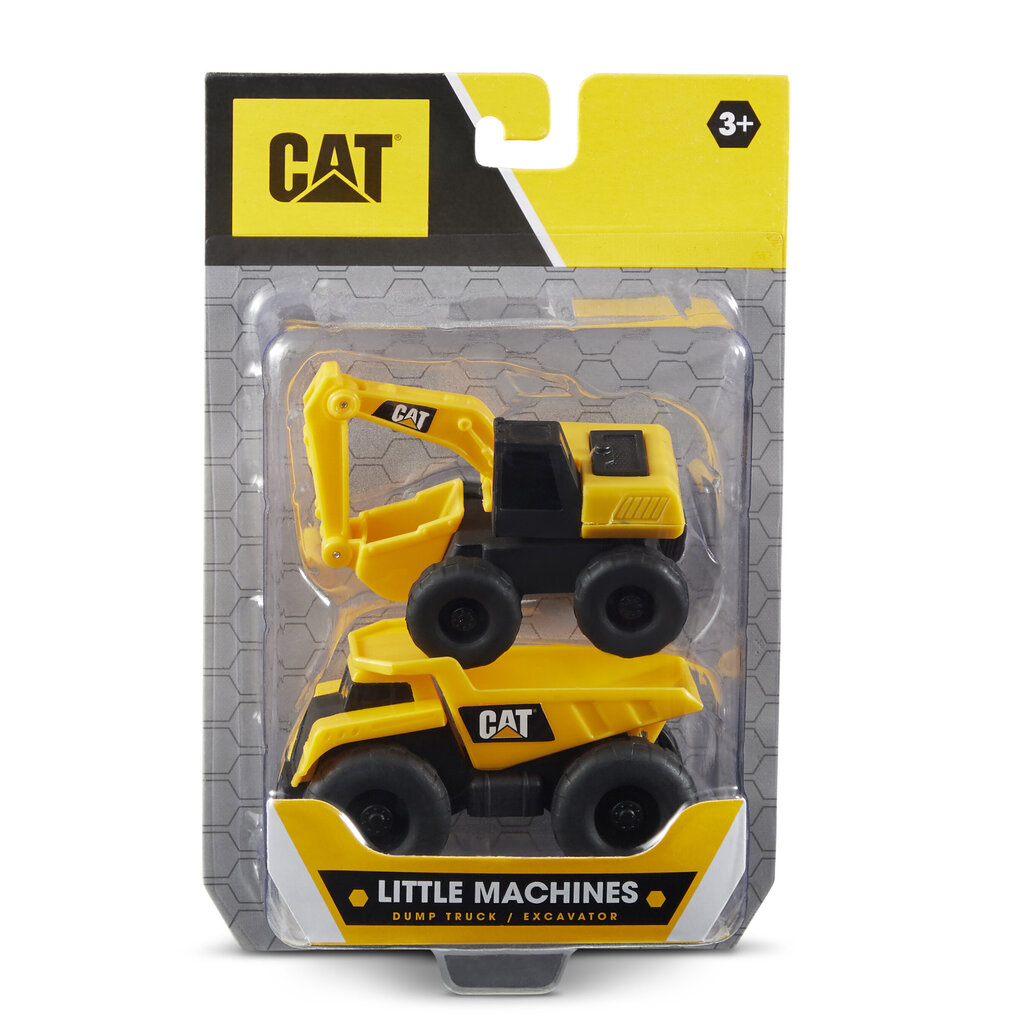 Minikone Cat, 2 kpl hinta ja tiedot | Poikien lelut | hobbyhall.fi