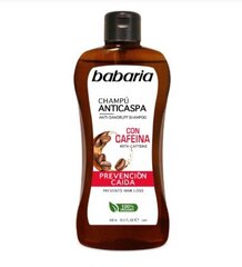 Kofeiinia sisältävä hilseshampoo Babaria, 400 ml hinta ja tiedot | Babaria Hiustenhoitotuotteet | hobbyhall.fi