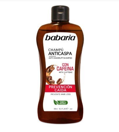 Kofeiinia sisältävä hilseshampoo Babaria, 400 ml hinta ja tiedot | Shampoot | hobbyhall.fi