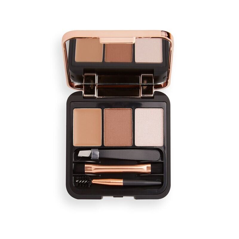 Kulmapaletti Makeup Revolution Brow Sculpt 2,2 g, Brown hinta ja tiedot | Kulmavärit ja kulmakynät | hobbyhall.fi