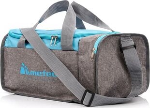 Meteor Fitness-laukku Meteor Nepr 20 l, harmaa-sininen 74539 hinta ja tiedot | Urheilukassit ja reput | hobbyhall.fi