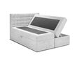 Sänky Mazzini Beds Jade 180x200 cm, vaaleanharmaa hinta ja tiedot | Sängyt | hobbyhall.fi