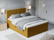 Sänky Mazzini Beds Mimicry 160x200 cm, keltainen hinta ja tiedot | Sängyt | hobbyhall.fi