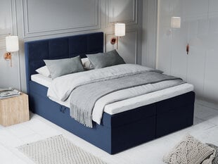Sänky Mazzini Beds Mimicry 140x200 cm, sininen hinta ja tiedot | Sängyt | hobbyhall.fi