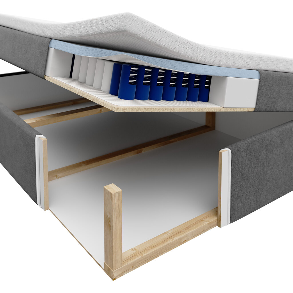 Sänky Mazzini Beds Mimicry 160x200 cm, tummansininen hinta ja tiedot | Sängyt | hobbyhall.fi