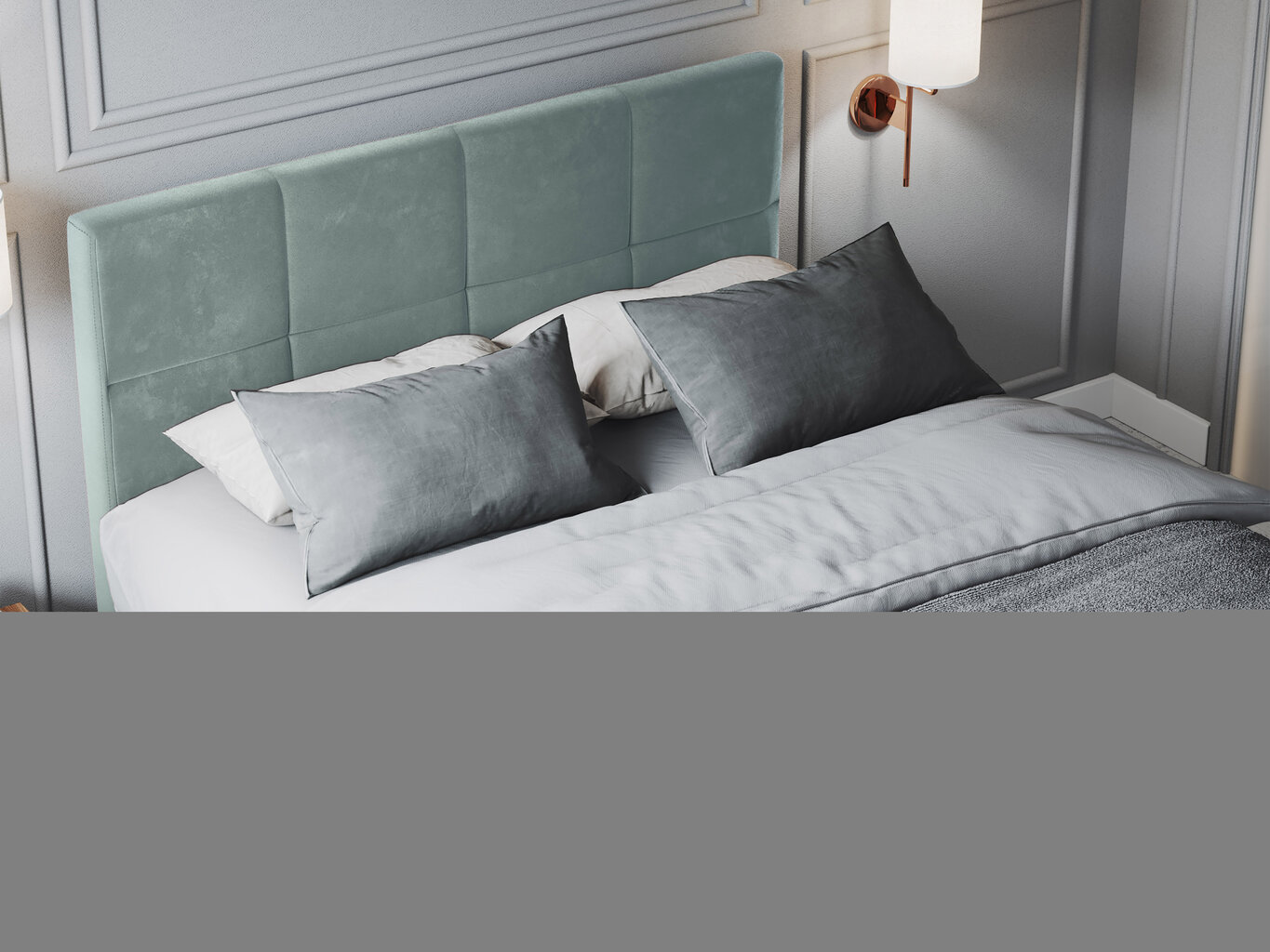 Sänky Mazzini Beds Mimicry 140x200 cm, vaaleanvihreä hinta ja tiedot | Sängyt | hobbyhall.fi