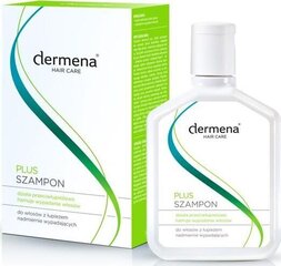 Dermena Plus - hilseenestoshampoo, 200ml hinta ja tiedot | Shampoot | hobbyhall.fi