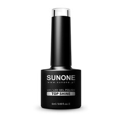 Hybridikynsilakka Sunone UV/LED Gel Polish Top Shine, 5ml hinta ja tiedot | Sunone Meikit | hobbyhall.fi