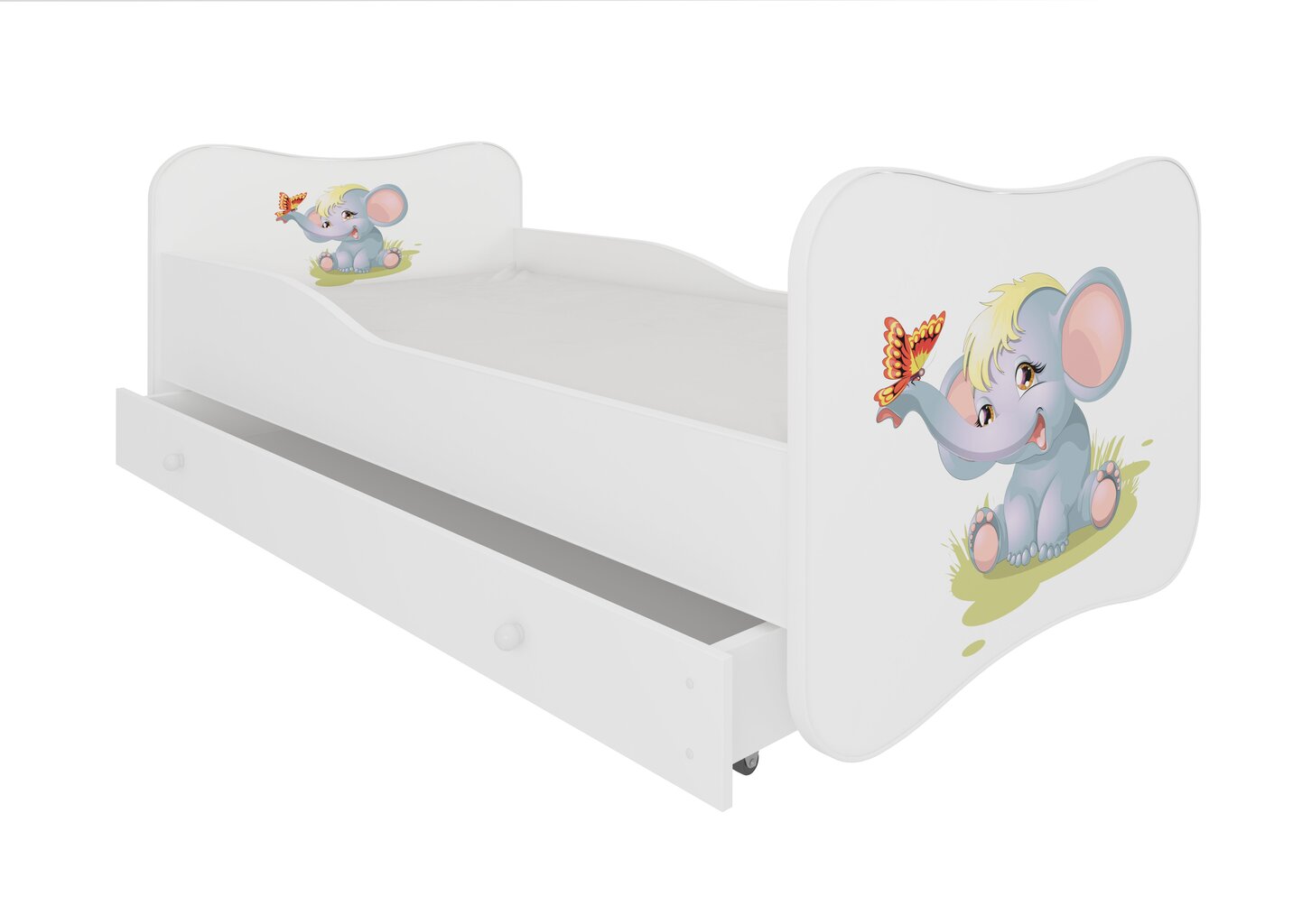 Lasten sänky ADRK Furniture Gonzalo L9, 140x70 cm hinta ja tiedot | Lastensängyt | hobbyhall.fi
