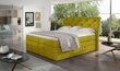 Sänky NORE Mirabel 12, 180x200 cm, keltainen hinta ja tiedot | Sängyt | hobbyhall.fi