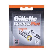 Parranajopäät miehille Gillette Contour Plus 10 kpl hinta ja tiedot | Parranajo ja karvanpoisto | hobbyhall.fi