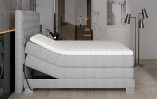 Sähkökäyttöinen sänky NORE Clover 05, 140x200, tummanharmaa hinta ja tiedot | Sängyt | hobbyhall.fi
