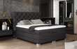 Sähkökäyttöinen sänky NORE Clover 05, 140x200, tummanharmaa hinta ja tiedot | Sängyt | hobbyhall.fi