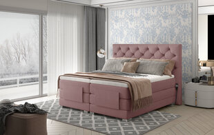 Sähkökäyttöinen sänky NORE Clover 14, 140x200, vaaleanpunainen hinta ja tiedot | Sängyt | hobbyhall.fi