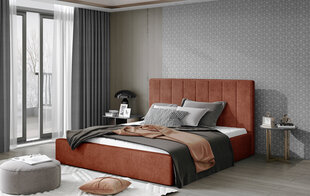 Sänky NORE Audrey 03, 140x200cm, punainen hinta ja tiedot | Sängyt | hobbyhall.fi