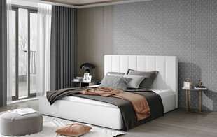 Sänky NORE Audrey 17, 140x200cm, valkoinen hinta ja tiedot | Sängyt | hobbyhall.fi