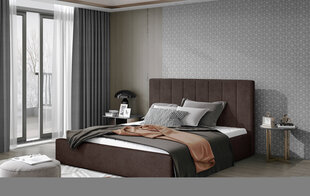 Sänky NORE Audrey 02, 160x200cm, ruskea hinta ja tiedot | Sängyt | hobbyhall.fi