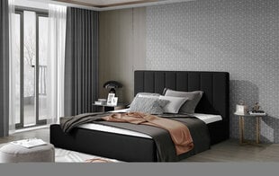 Sänky NORE Audrey 16, 160x200cm, musta hinta ja tiedot | Sängyt | hobbyhall.fi
