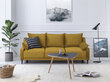 Sohva Mazzini Sofas Freesia, keltainen hinta ja tiedot | Sohvat ja vuodesohvat | hobbyhall.fi