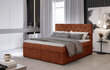Sänky NORE Loree 03, 140x200 cm, punainen hinta ja tiedot | Sängyt | hobbyhall.fi