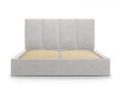 Sänky Mazzini Beds Juniper 160 cm x 200 cm, vaaleanharmaa hinta ja tiedot | Sängyt | hobbyhall.fi