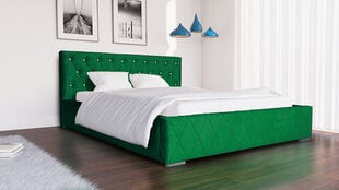 Sänky Diori 140x200 cm, vihreä hinta ja tiedot | Sängyt | hobbyhall.fi