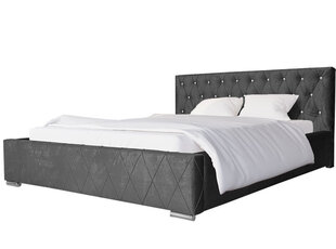 Sänky Diori 160x200 cm, harmaa hinta ja tiedot | Sängyt | hobbyhall.fi
