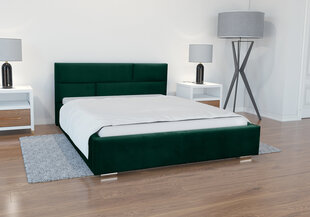 Sänky Prato 140x200 cm, vihreä hinta ja tiedot | Sängyt | hobbyhall.fi